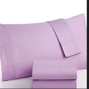 Swiss Dot 4-PC Queen Set, 300 Thread Count Cotton